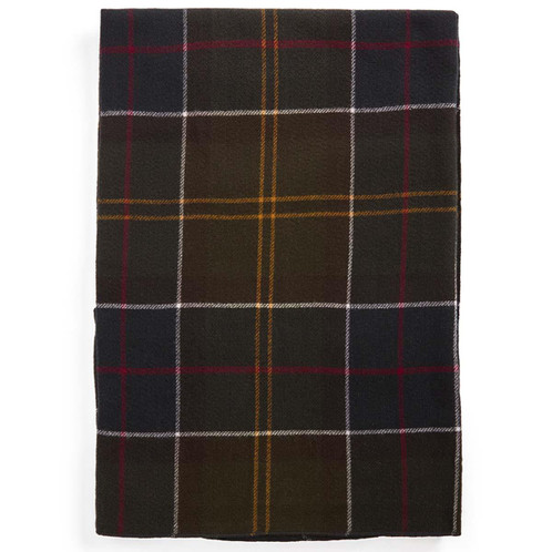 Classic Tartan Barbour Dog Tartan Blanket