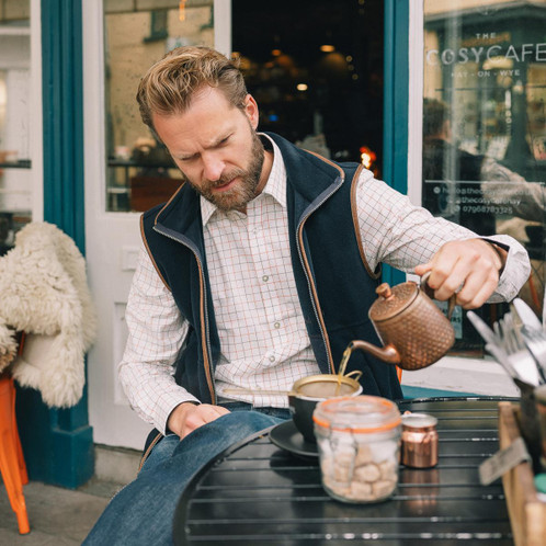 Albert and Maurice Widemarsh Shirt with gilet