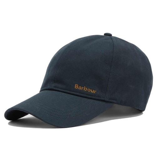 Navy Barbour Mens Milburn Cap