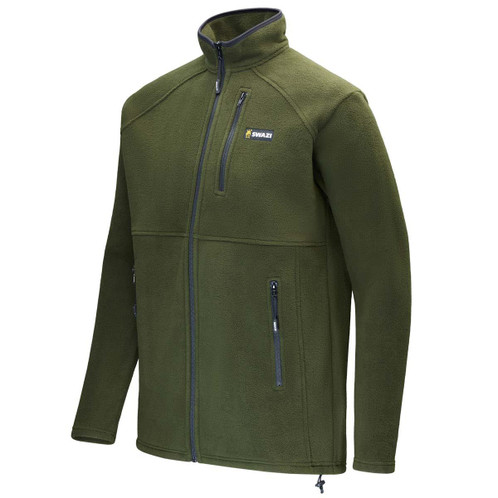 Olive Swazi Mens Muskox Jacket Angle
