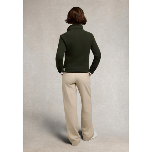 Racing Green Holland Cooper Womens Sporting Goods Zip Henley On Model Back