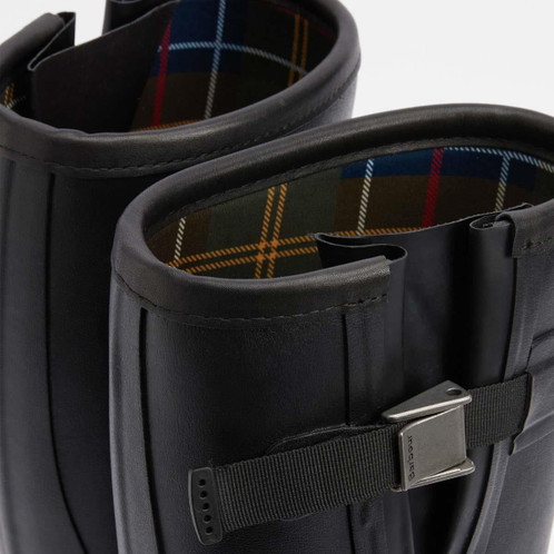 Black Barbour Tempest Wellies Womens Lining
