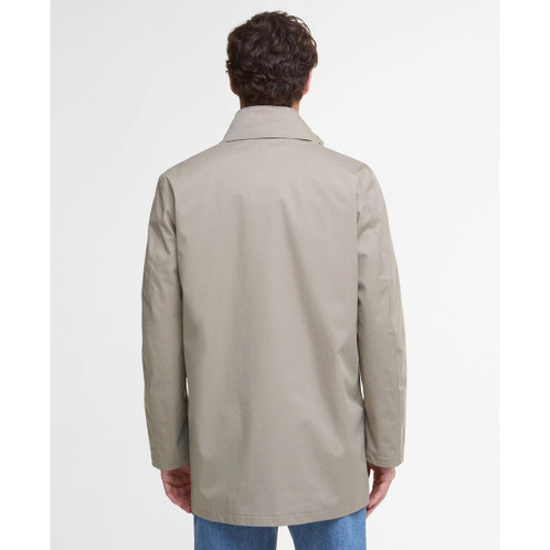 Washed Stone Barbour Mens Chelsea Waterproof Jacket Back