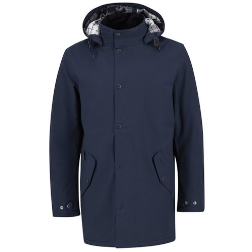 Navy Barbour Mens Chelsea Waterproof Mac