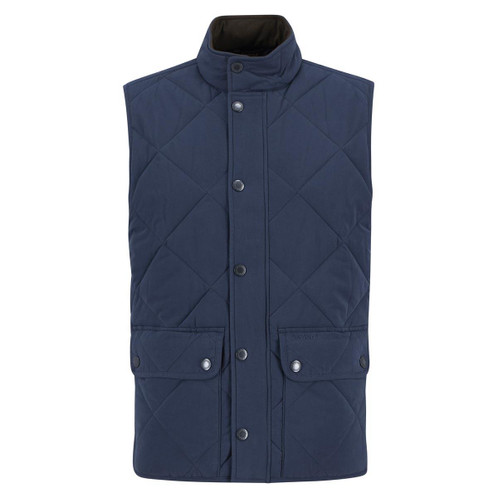 Barbour Mens Winter Lowerdale Quilted Gilet Navy