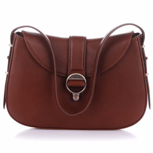 Brown Barbour Womens Alder Leather Sling Bag