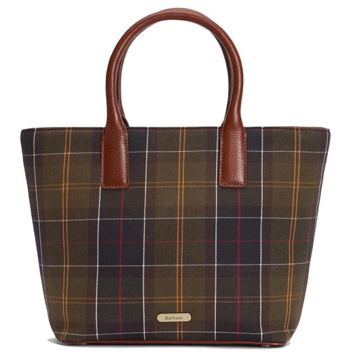 Classic Tartan Barbour Womens Birch Tartan Tote Bag