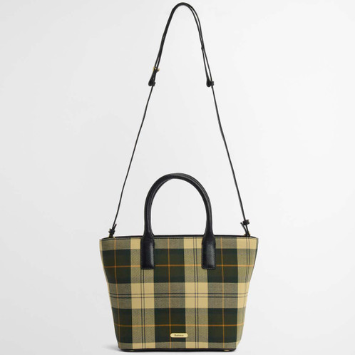 Ancient Tartan Barbour Womens Birch Tartan Tote Bag Full Strap