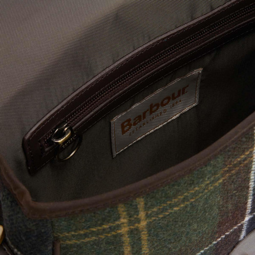 Classic Tartan Barbour Womens Cromarty Crossbody Bag Inside