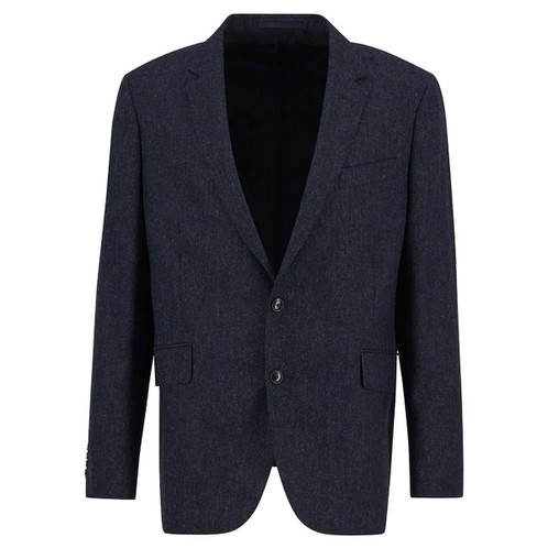Navy Barbour Mens Godfrey Moons Shetland Blazer