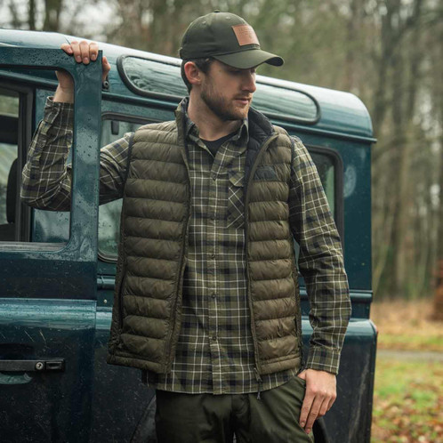 Light Pine Seeland Mens Fahrenheit Waistcoat Lifestyle