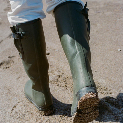 Le Chameau x National Trust Womens Vierzon Femme Wellington Boots back lifestyle