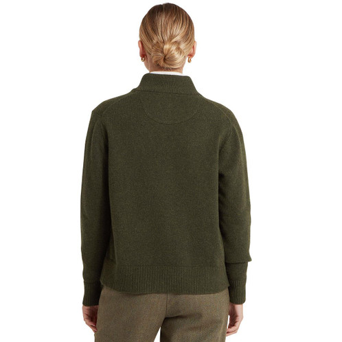 Schoffel Womens Thoralby 1/4 Zip Jumper loden Schoffel Womens Thoralby 1/4 Zip Jumper