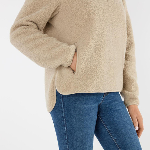 Pure Cashmere Musto Womens Cove Deep Pile Fleece Pocket