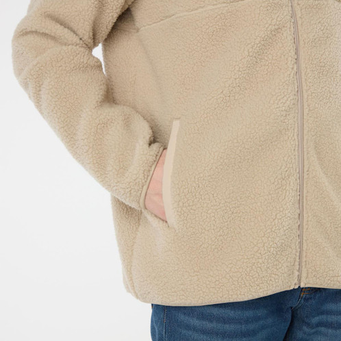 Pure Cashmere Musto Mens Cove Deep Pile Fleece Jacket Pocket