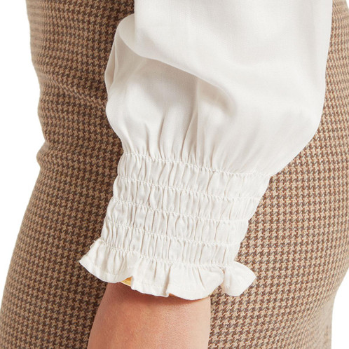 Schoffel Womens Melford Blouse Dove sleeve