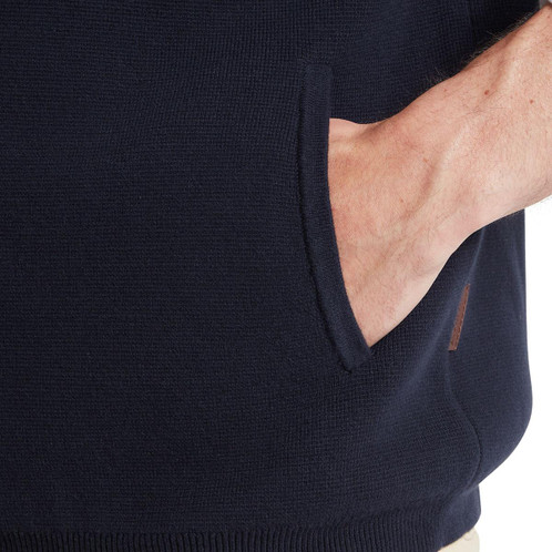 Navy Schoffel Mens Marlow Gilet pocket