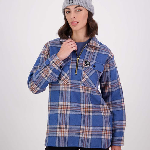 Eastcoat Check Swanndri Womens Ranger Bush Shirt Front