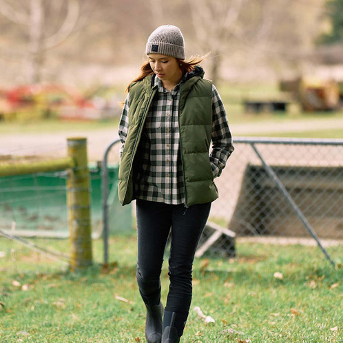 Taupe Marle Swanndri Newton Beanie Lifestyle