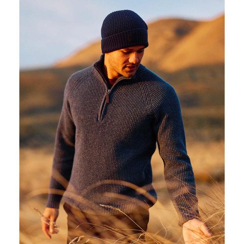 Navy Swanndri Newton Beanie Lifestyle