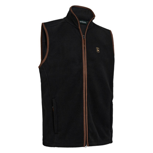 Anthracite Deerhunter Mens Cumbria Fleece Waistcoat