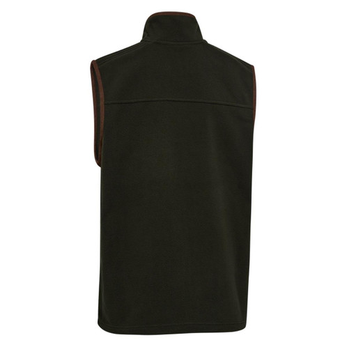 Forest Ember Deerhunter Mens Cumbria Fleece Waistcoat Back