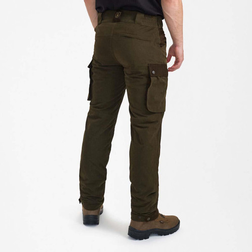 Tarmac Green Deerhunter Mens Eagle Trousers Rear