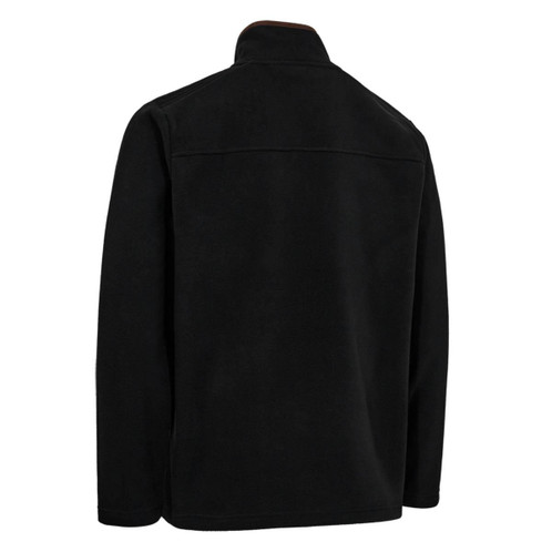 Anthracite Grey Deerhunter Mens Cumbria Fleece Jacket Back