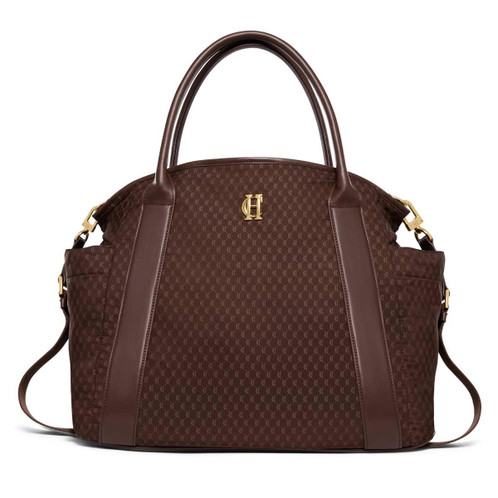 Chocolate Monogram Holland Cooper Womens Cheltenham Tote Bag