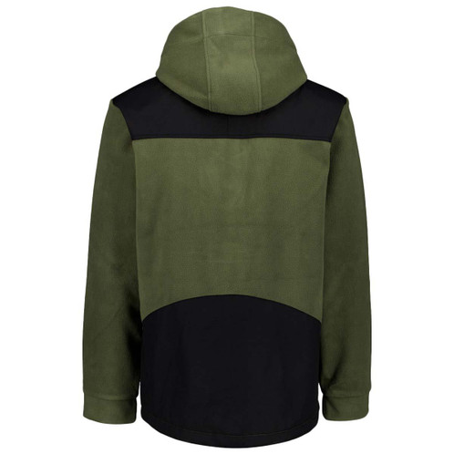 Forest Swanndri Mens High Rock Stormshield Fleece Jacket Back