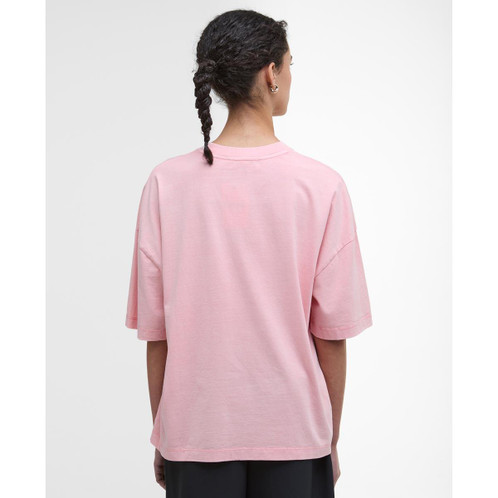 Model back Barbour Womens Claydon T-Shirt