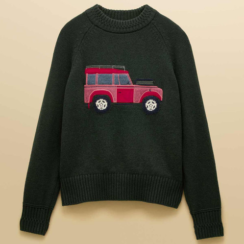 Green Joules Womens Rutland 4x4 Knitted Jumper