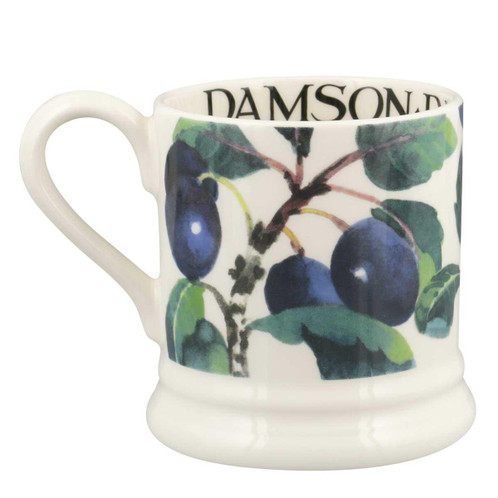 Emma Bridgewater Damson 1/2 Pint Mug side
