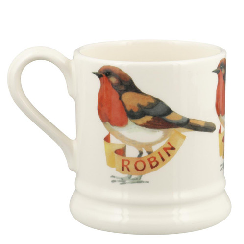 Emma Bridgewater Robin 1/2 Pint Mug side