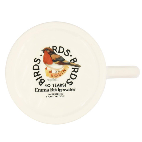 Emma Bridgewater Robin 1/2 Pint Mug bottom