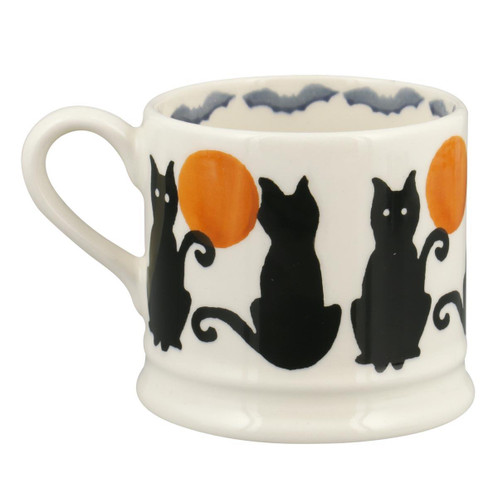 Emma Bridgewater The Wise Witches Black Cats Small Mug side