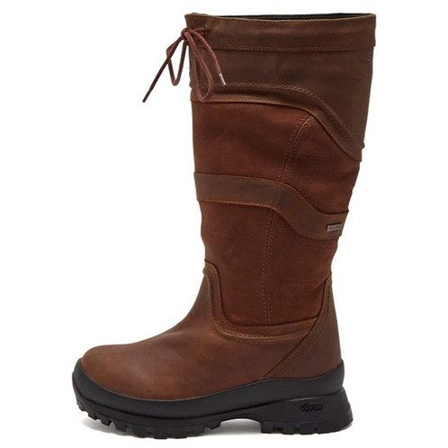 Tan/Tan Chatham Womens Cheltenham Waterproof Tall Boots Side