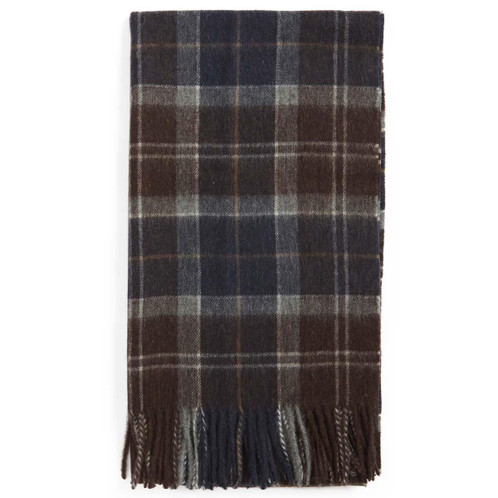 Midnight Oak Tartan Barbour Braden Tartan Scarf