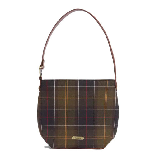 Classic Tartan Barbour Womens Cedar Tartan Bucket Bag