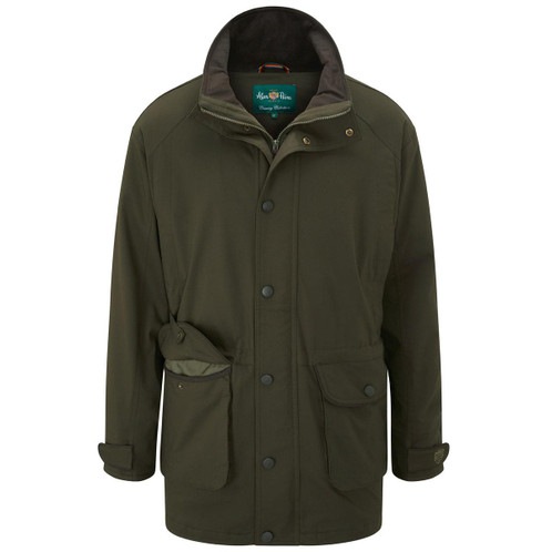 Olive Alan Paine Mens Dunswell Field Coat
