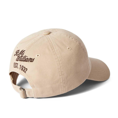 Ecru R.M. Williams Longhorn Twill Cap back