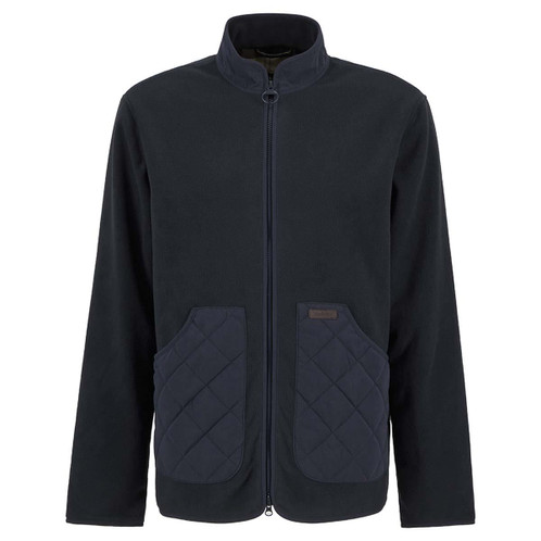 Navy Barbour Mens Lowich Fleece Jacket