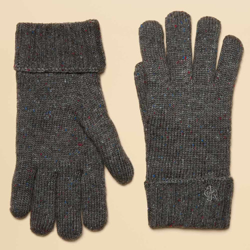 Grey Joules Mens Hammond Lined Gloves
