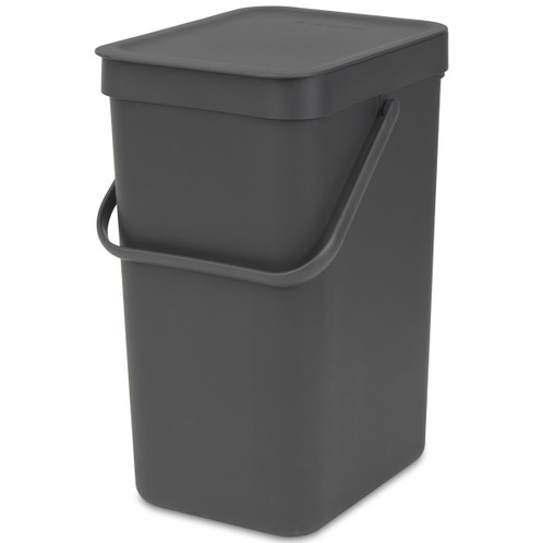 Grey Brabantia Sort & Go Waste Bin 12 Litre