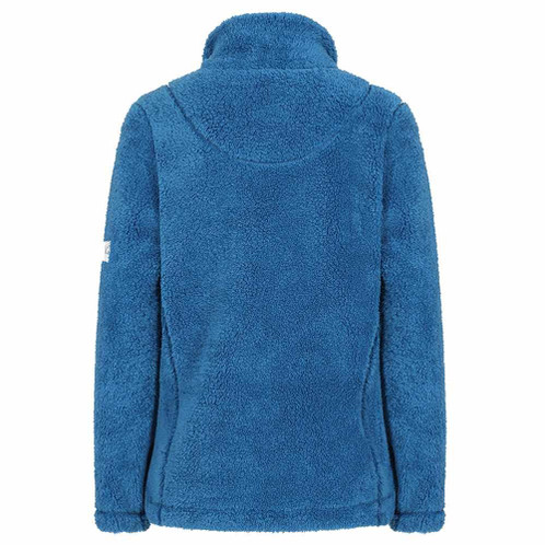 Teal Lazy Jacks Womens LJ157 Snug Fleece Jacket Back