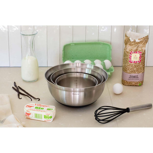 Brabantia Profile Mixing Bowl Set of 3 Nested Lifestyle