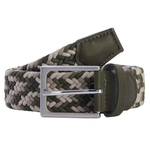 Olive/Mix Barbour Mens Ford Belt