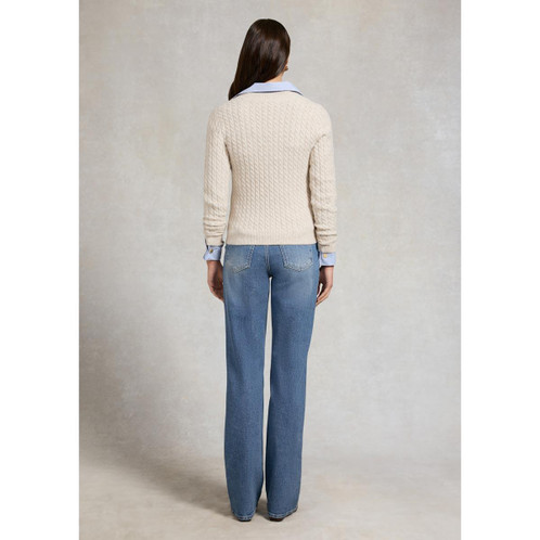 Barley Holland Cooper Womens Polly Knit Jumper On Model Back