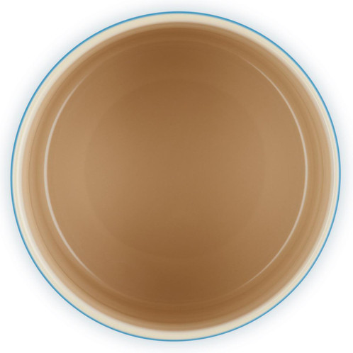 Azure Le Creuset Stoneware Utensil Jar 1.1L Top