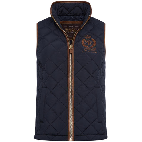 Ink Navy Holland Cooper Womens Lightweight Country Gilet